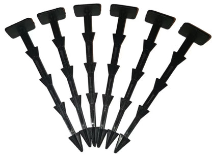 Pløkker til Fiberdug 16 cm Sort