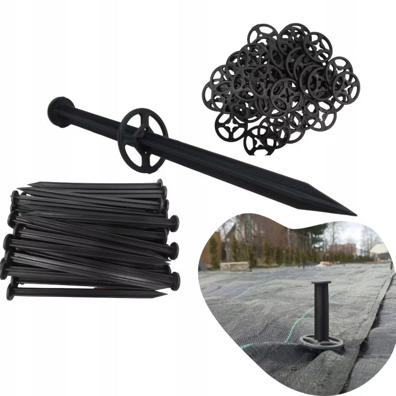 Pløkker til Fiberdug 18 cm 100 Stk.