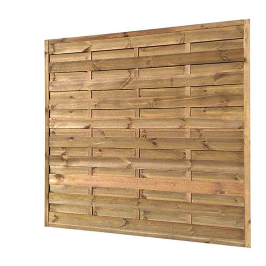 Blooma Arve hegn 180 x 180 cm brun med 30 mm ramme