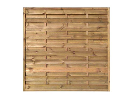 Blooma Arve hegn 180 x 180 cm brun med 30 mm ramme