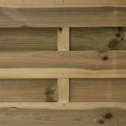 Blooma Douro hegn 90 x 180 cm grøn med 35 mm ramme
