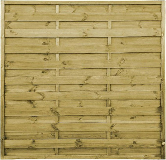 Fuld lamelhegn 180 x 180 cm