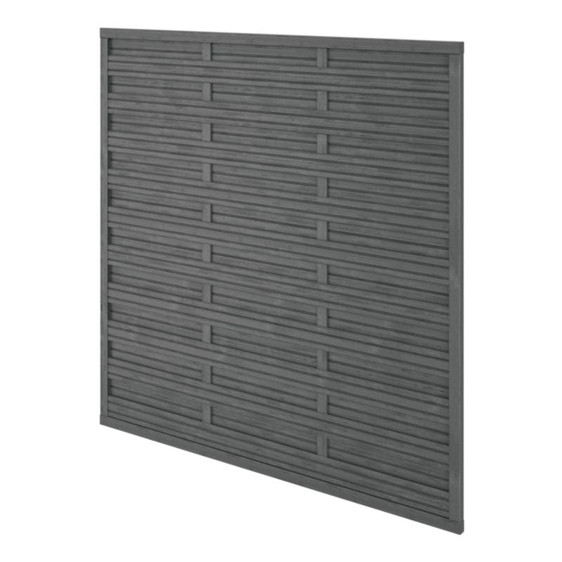 Klikstrom panelhegn 180 x 180 cm i antracit