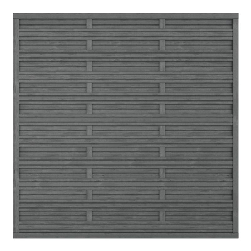 Klikstrom panelhegn 180 x 180 cm i antracit