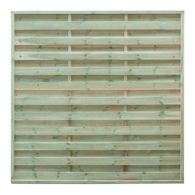 Simpelt panelhegn 25 mm 180 x 180 cm