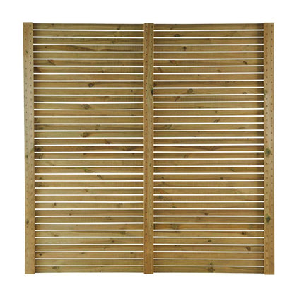 GoodHome Lemhi venetiansk panelhegn 180 x 180 x 3,6 cm