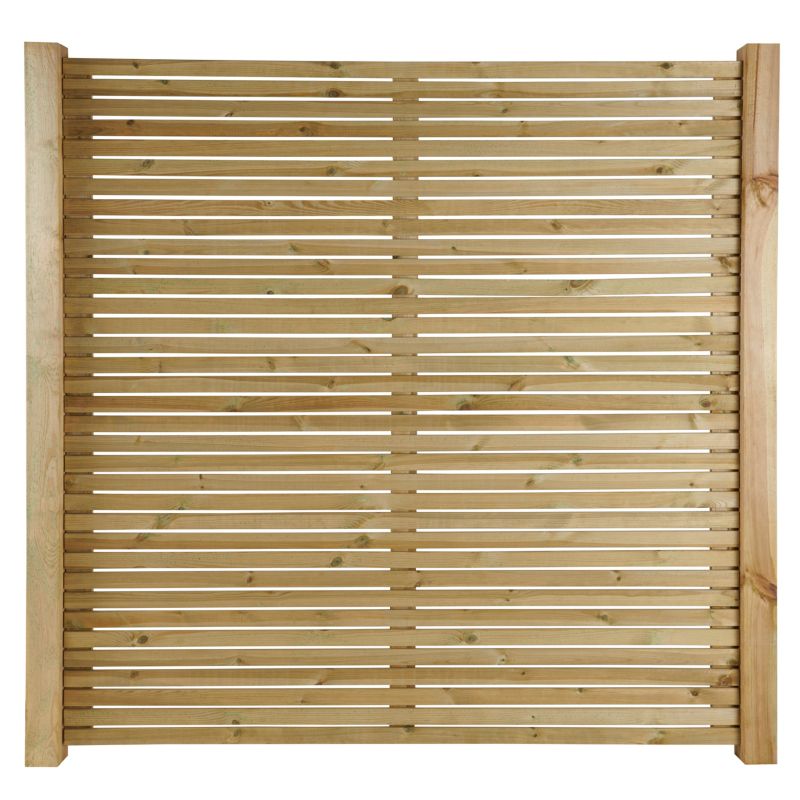 GoodHome Lemhi venetiansk panelhegn 180 x 180 x 3,6 cm
