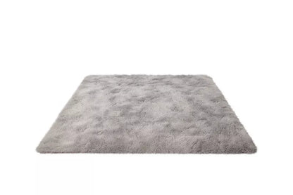 Plustæppe 160x220 cm Lysegrå Polyester