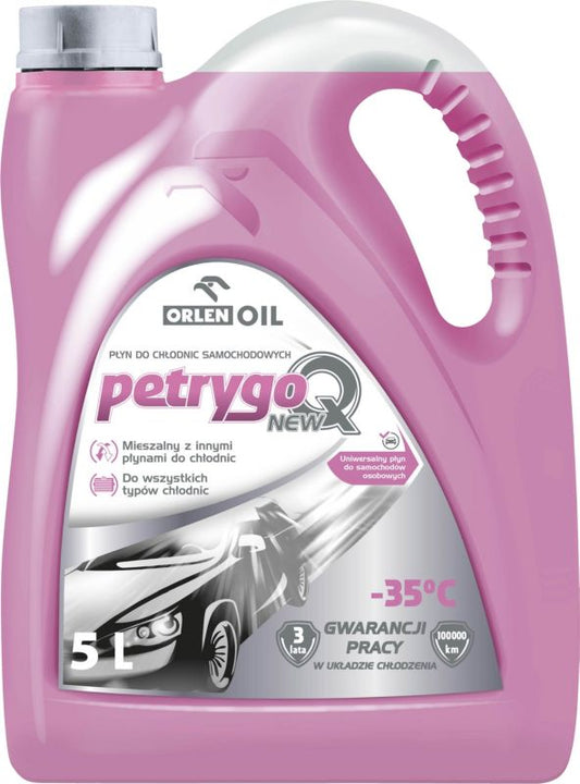 Petrygo Q New kølervæske pink 5 l