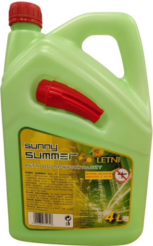 Sunny sommer-spylervæske 4 l