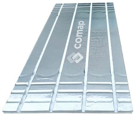 EPS 300 Gulvvarmegrundplade Aluminium 120x60x2,5 cm Sølv | 5907752648601