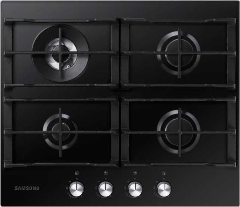 Samsung NA64H3031AK gasblus 60 cm sort med 4 brændere