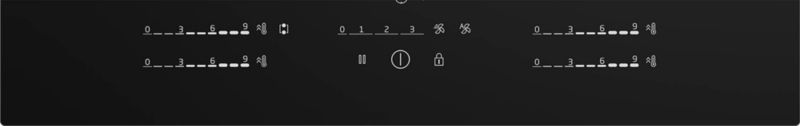 Beko induktionskogeplade med integreret emhætte HIXI647
