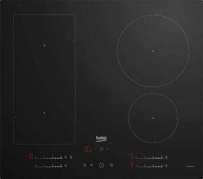 Beko induktionskogeplade med stik HII6