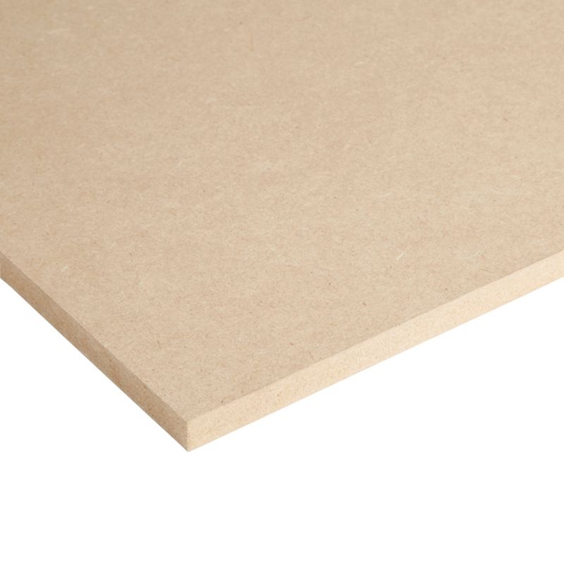 MDF-plade format 800 x 400 x 12 mm