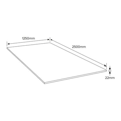 OSB-plade 3 Kronopol 2500 x 1250 x 22 mm 3,125 m2