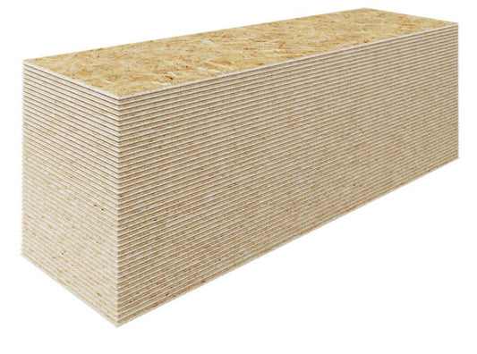 OSB-plade 3 SwissKrono fræset 2500 x 675 x 18 mm 1,687 m²