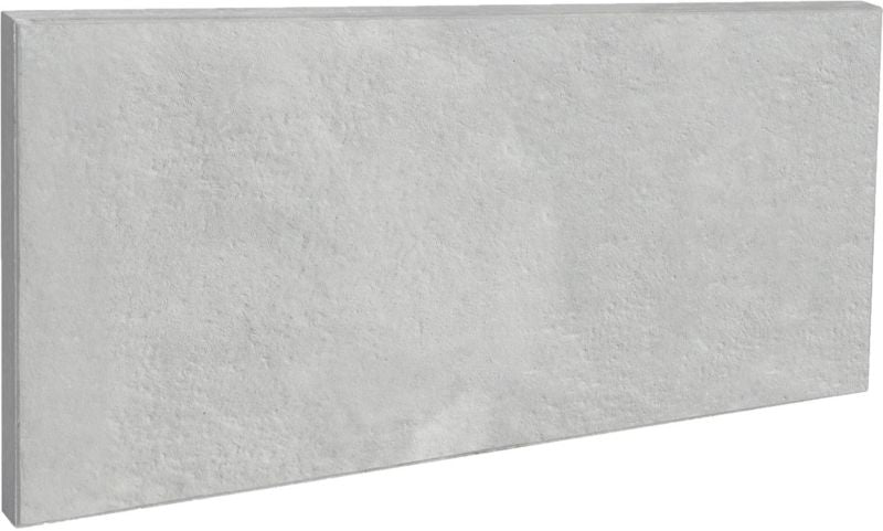 Pela-plade 40 x 80 x 3,8 cm lysgrå