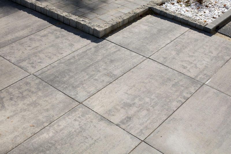 Polbruk Magna flise 75 x 50 x 8 cm i sort