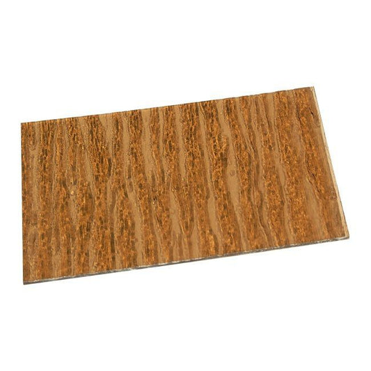 Polystyrenplade 2,5 mm røgfarvet corteccia 44 x 54 cm