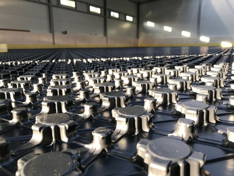 Systemplade uden isolering 1450 x 800 mm