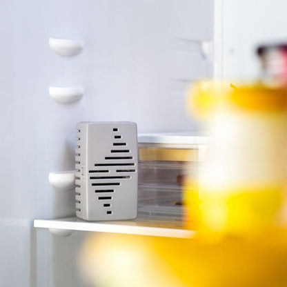 Lugtabsorber Sillar til køleskab og toilet med udskifteligt aktivt kulfilter, 1 stk.