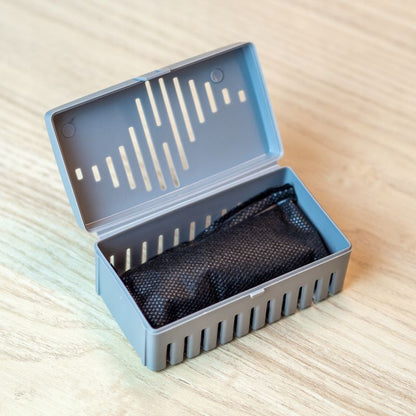 Lugtabsorber Sillar til køleskab og toilet med udskifteligt aktivt kulfilter, 1 stk.