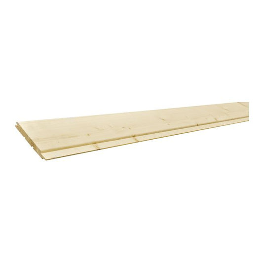 Granbeklædning i skandinavisk gran 14 x 121 x 3000 mm 2,9 m²
