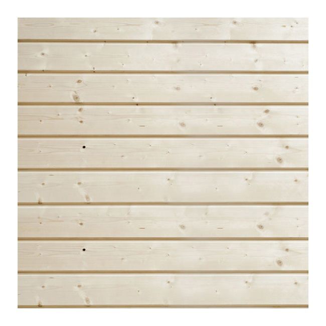 Granbeklædning i skandinavisk gran 14 x 121 x 3000 mm 2,9 m²