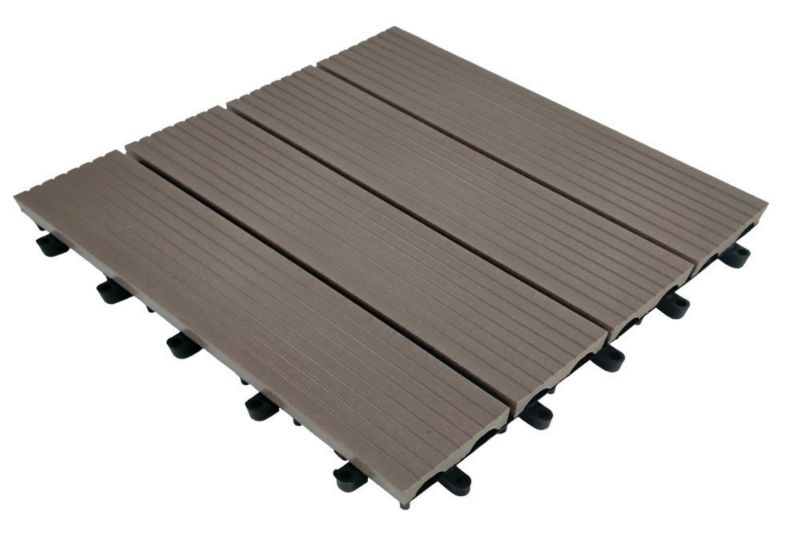 Brun balkonplatform