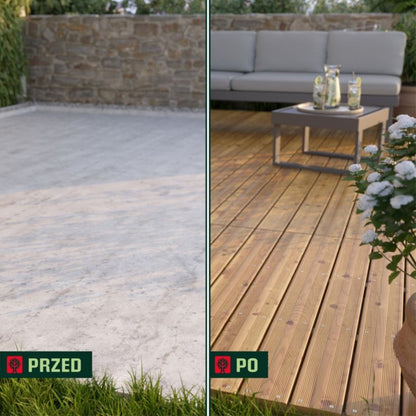 Klikstrom Halden terrasseplatform 120 x 75 x 6,1 cm