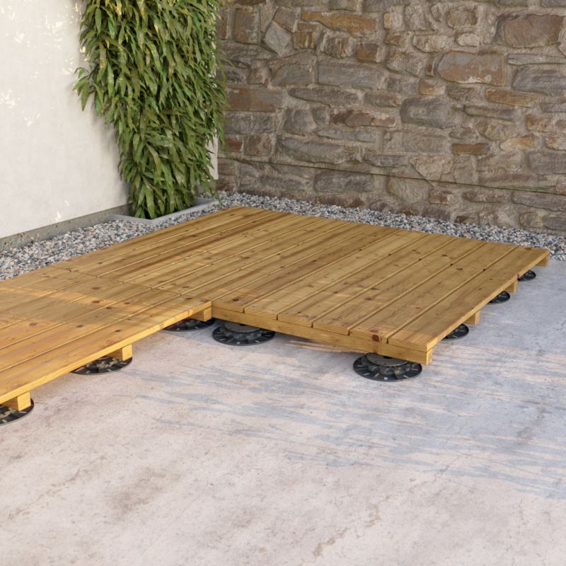 Klikstrom Halden terrasseplatform 120 x 75 x 6,1 cm