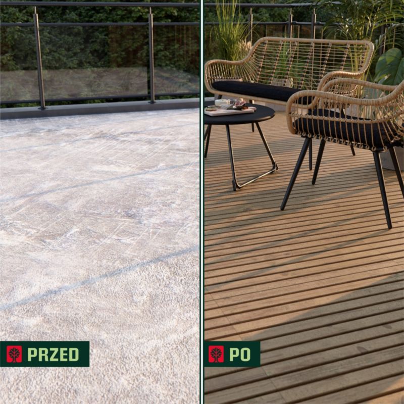 Klikstrom Skien terrasseplatform i fyrretræ 80 x 80 x 4 cm