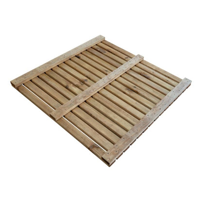 Klikstrom Skien terrasseplatform i fyrretræ 80 x 80 x 4 cm