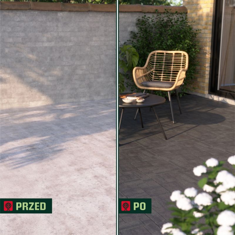 Klikstrom Vadso terrasseflise 30 x 30 cm grå