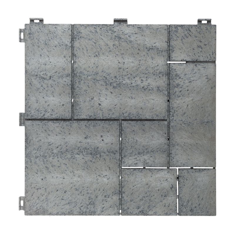 Klikstrom Vadso terrasseflise 30 x 30 cm grå