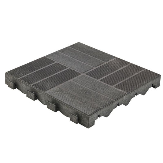 Blooma kompositpodie med kliksystem 40 x 40 x 4,5 cm grå