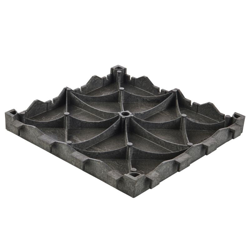 Blooma kompositpodie med kliksystem 40 x 40 x 4,5 cm grå