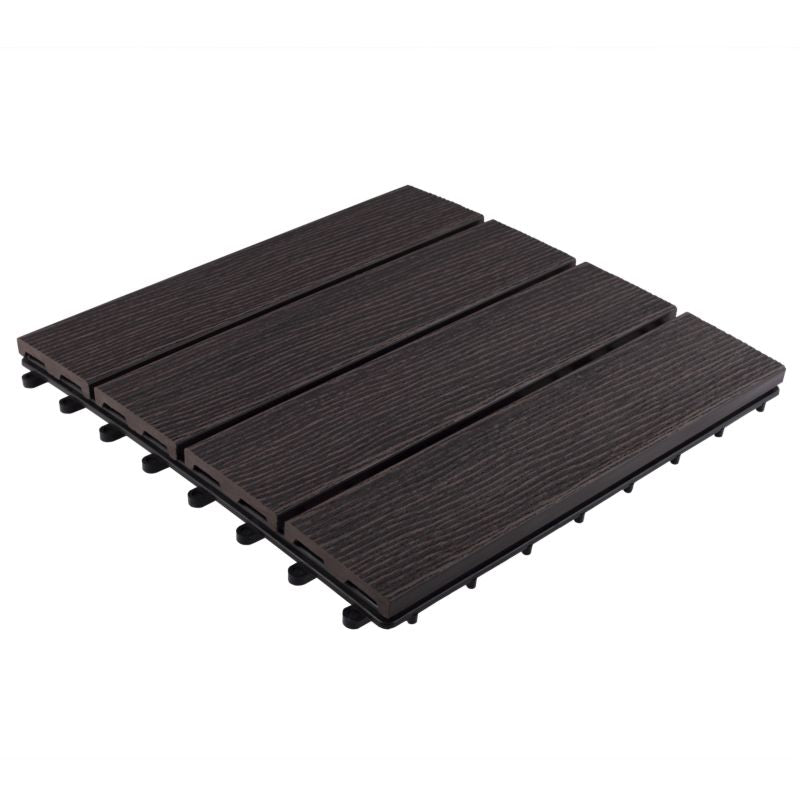 Kompositflise DLH 4L 30 x 30 cm brun