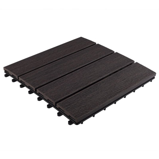 Kompositflise DLH 4L 30 x 30 cm brun