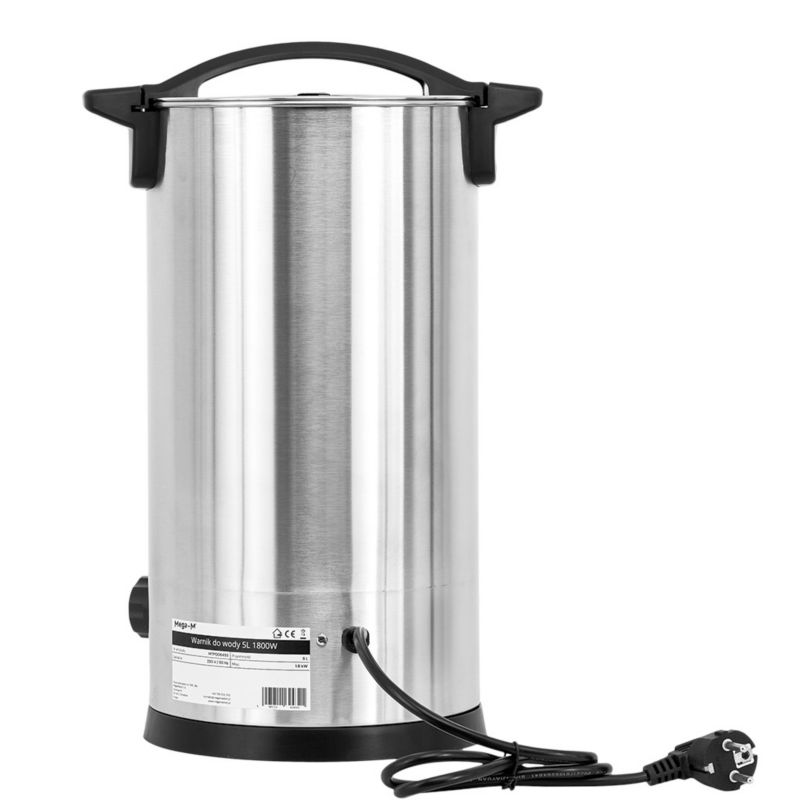 Vandvarmer 5 Liter 1800W Rustfrit Stål
