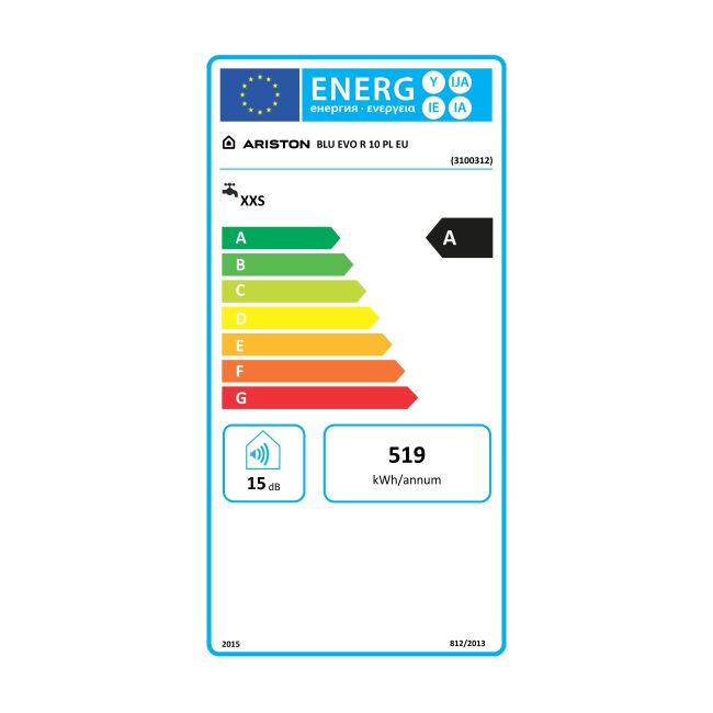 Ariston Blu R 10 O EU elektrisk vandvarmer