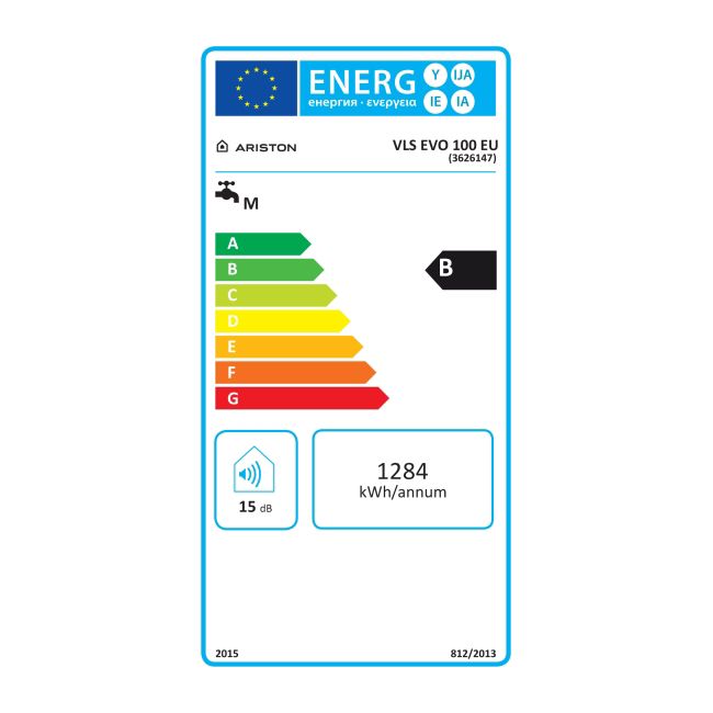 Elektrisk vandvarmer Ariston Velis Evo 100 V/H
