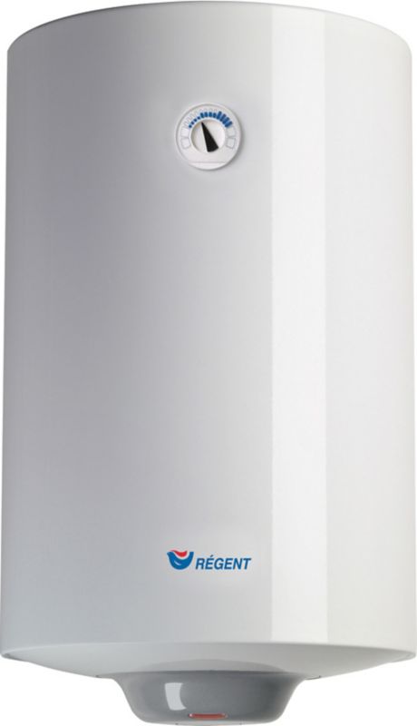 Elektrisk Vandvarmer Lodret 50 V EU2 50 Liter Hvid