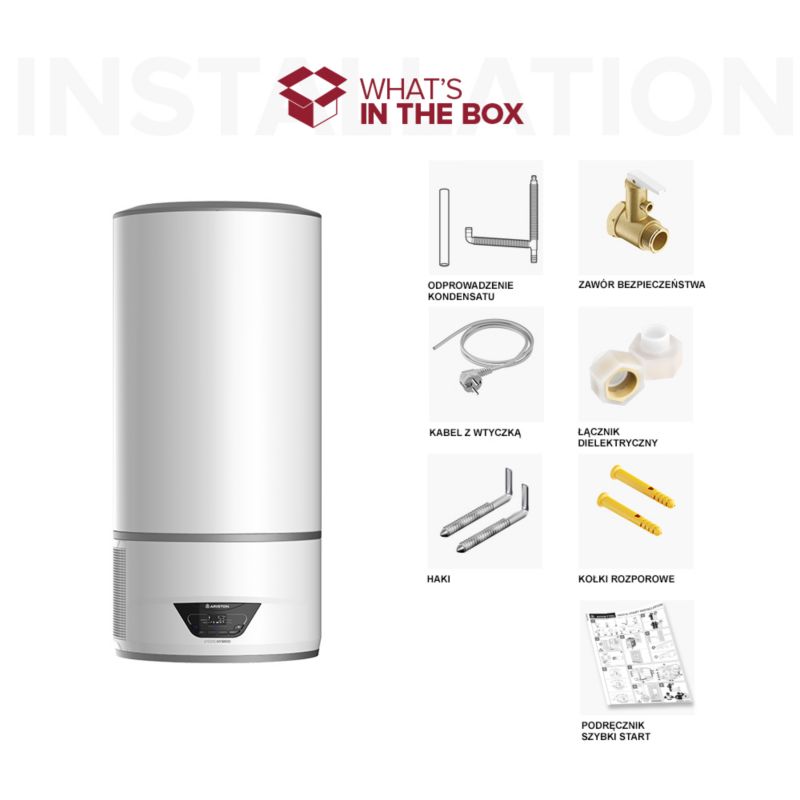 Ariston Lydos Hybrid WiFi 80 l vandvarmer