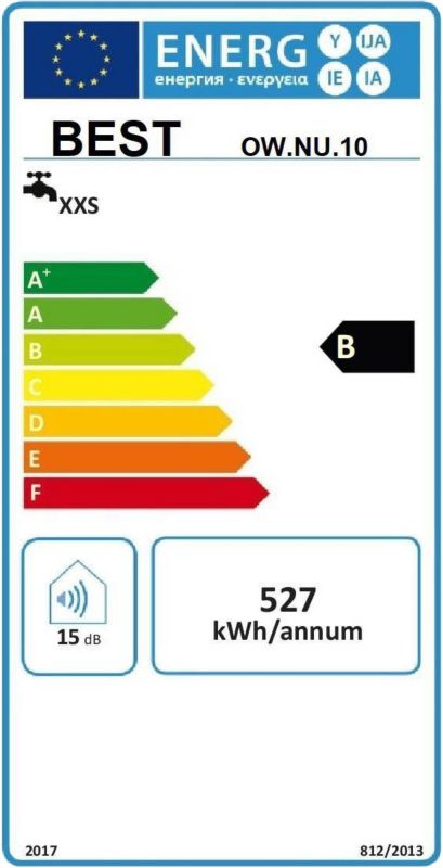 Elektrisk vandvarmer Hydroland til vægmontering 10 l