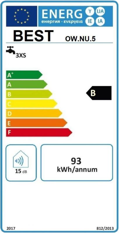 Elektrisk vandvarmer Hydroland til vægmontering 5 l