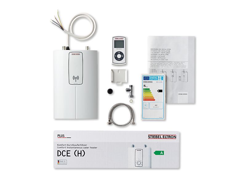 Gennemstrømningsvandvarmer DCE RC 11-13,5 kW med Fjernbetjening