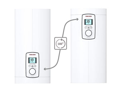 Gennemstrømningsvandvarmer 18/21/24 kW Elektronisk Hvid