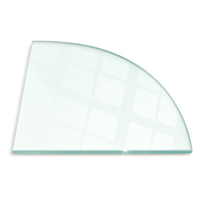 Gulvplade til Brændeovn 100x100 cm Hærdet Glas Klar